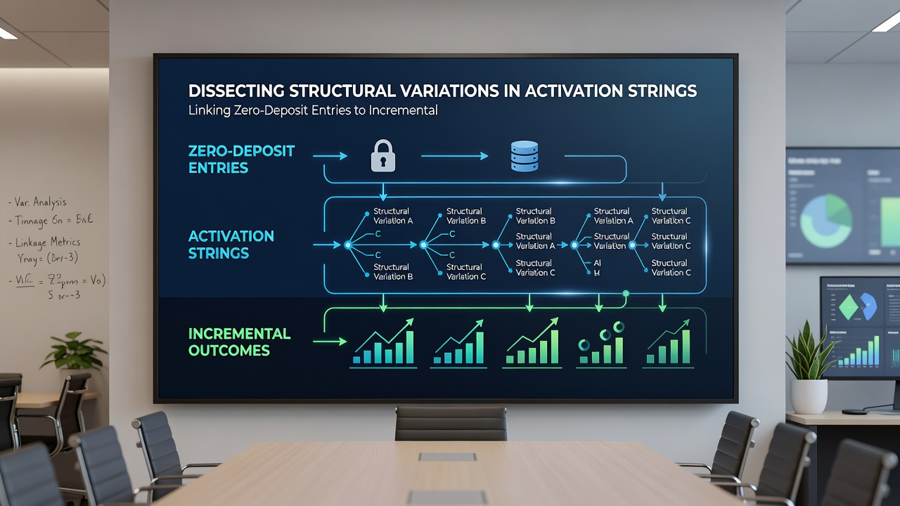 Comparison chart of activation string variations across European gambling platforms