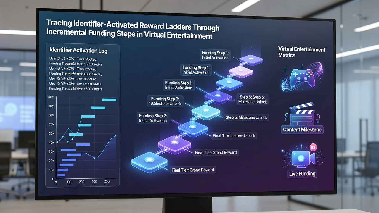 Flowchart illustrating sequential deposit steps unlocking higher reward levels via unique player identifiers in virtual casinos